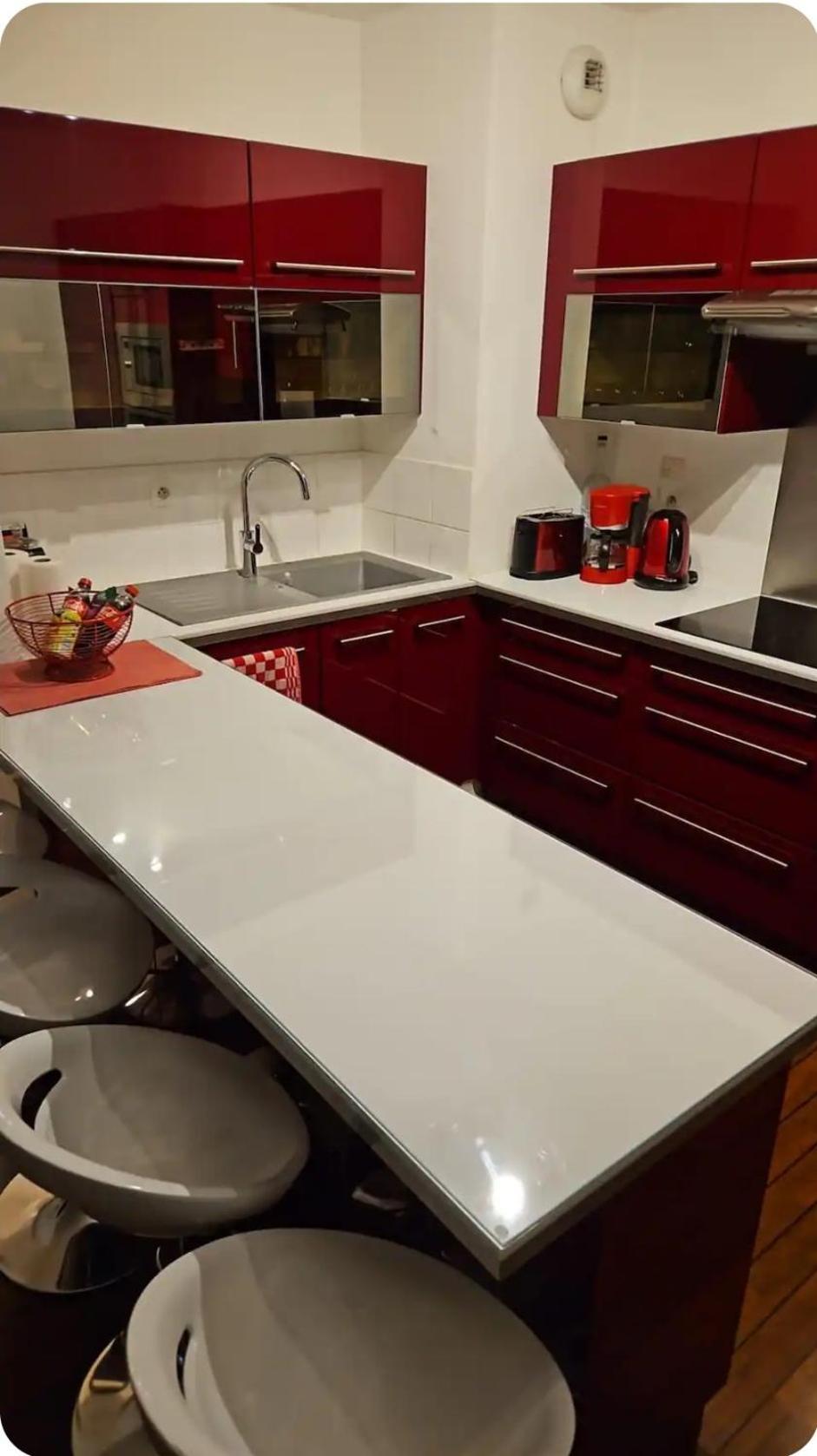 Joli Appartement Avec Jardin Et 2 Parkings Prives Аржантьой Екстериор снимка